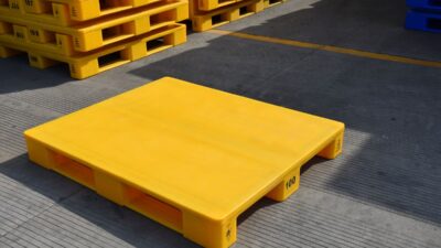 پالت پلاستیکی نو 100×120 مشبک