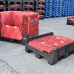 پالت پلاستیکی دو جداره 120×100 سنگین